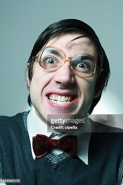 nerd - ugly face stock pictures, royalty-free photos & images