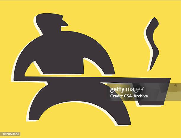 ilustraciones, imágenes clip art, dibujos animados e iconos de stock de obrero siderúrgico - obrero siderúrgico