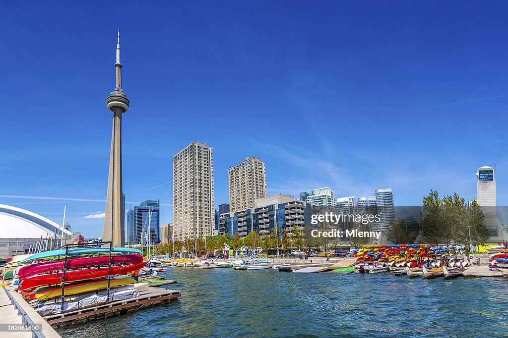 Toronto Harbour Front in Summer Canada