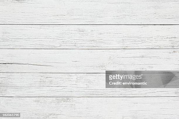 weiße holz brett hintergrund - table stock-fotos und bilder