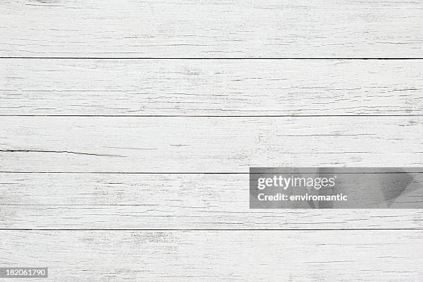 white wooden board background - table stockfoto's en -beelden