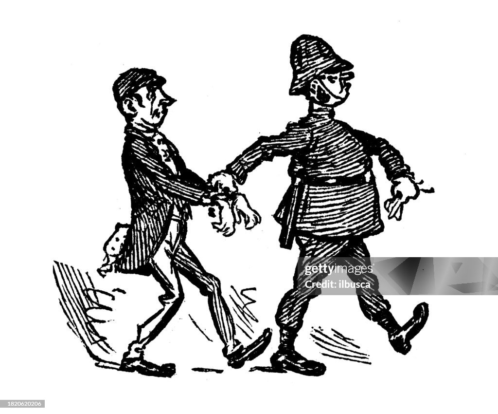 British satire caricature comic cartoon illustration