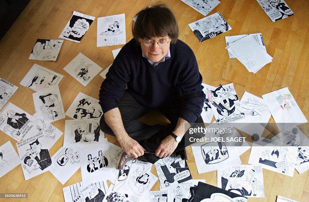 FRANCE-DESSINATEUR-CABU