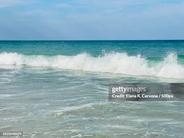 scenic view of sea against sky,duxbury,massachusetts,united states,usa - duxbury, massachusetts stock pictures, royalty-free photos & images