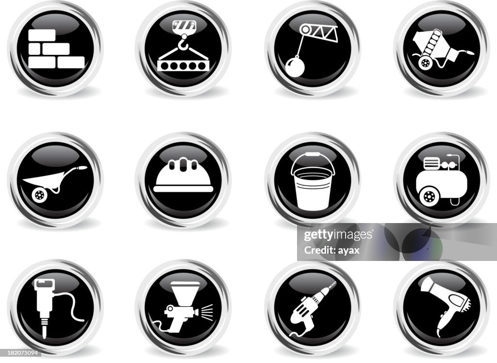Symbols Of Building Equipment High-Res Vector Graphic - Getty Images