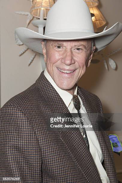 Actor Andrew Prine attends the 16th Annual Silver Spur Awards hosted by The Reel Cowboys at The Sportsman's Lodge on September 27, 2013 in Studio...