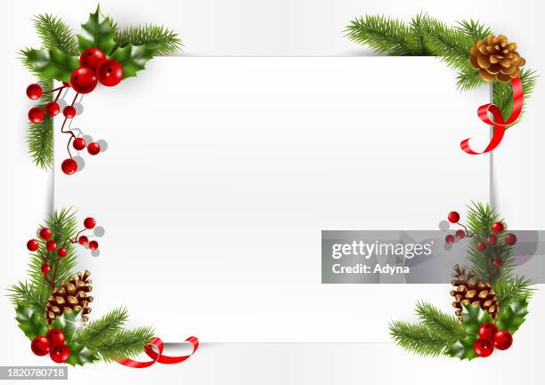 ilustraciones, imágenes clip art, dibujos animados e iconos de stock de decoración navideña - ramita