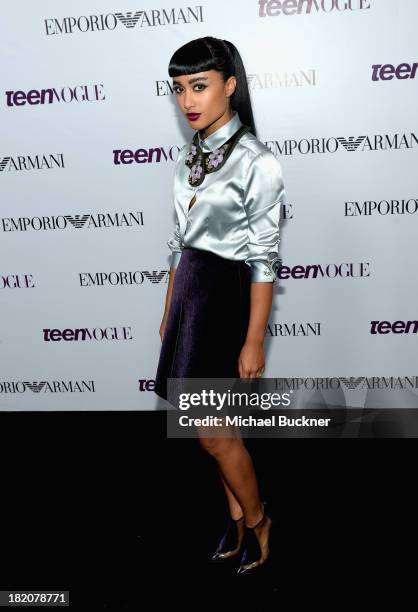 Singer Natalia Kills attends the 11th Annual the 11th Annual Teen Vogue Young Hollywood Party With Emporio Armani With Emporio Armani on September...