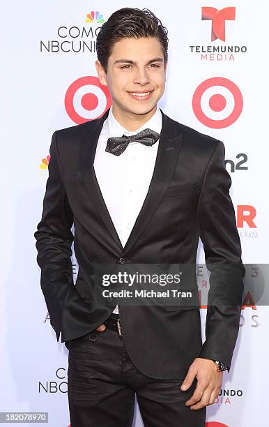 Jake T. Austin arrives at the 2013 NCLR ALMA Awards held at Pasadena Civic Auditorium on September 27, 2013 in Pasadena, California.