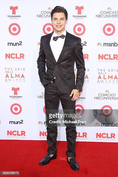Jake T. Austin arrives at the 2013 NCLR ALMA Awards held at Pasadena Civic Auditorium on September 27, 2013 in Pasadena, California.