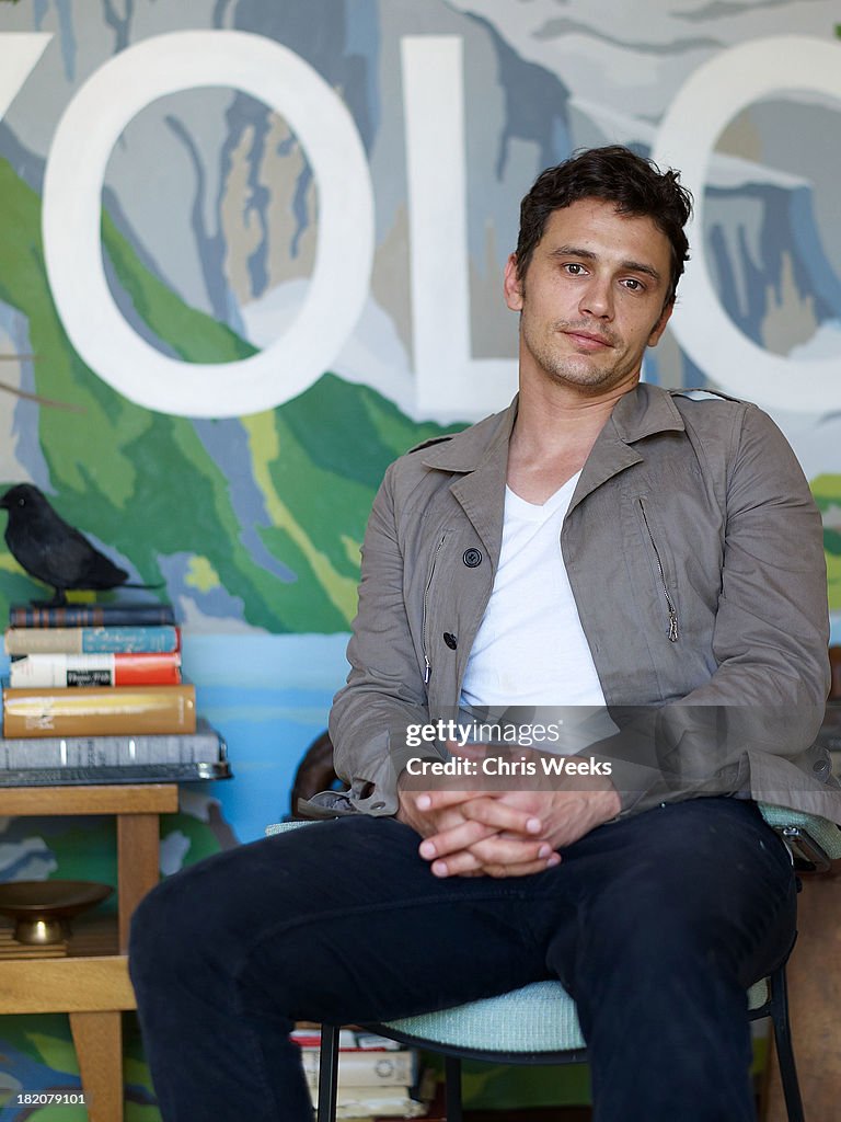 Actor James Franco Designs his Hollywood Forever Cemetery Pop-Up at Airbnb's Hello LA Design Lab