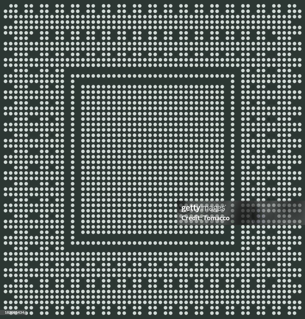 Circuito Integrado de Computador microchip pontos ver