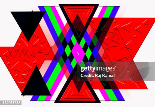 Triangular Abstract Designs Triangular Creative Abstract Design High-Res Vector Graphic - Getty Images