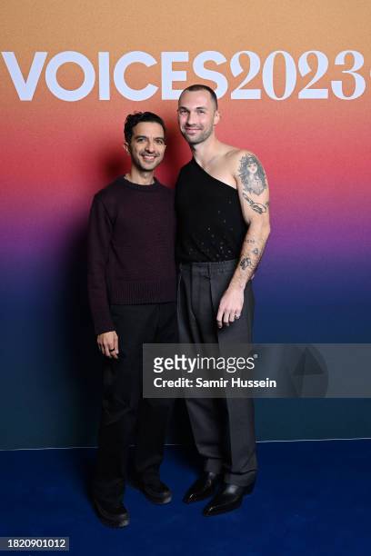 Imran Amed and Andres Reisinger attend #BoFVOICES at Soho Farmhouse on November 29, 2023 in Chipping Norton, England.
