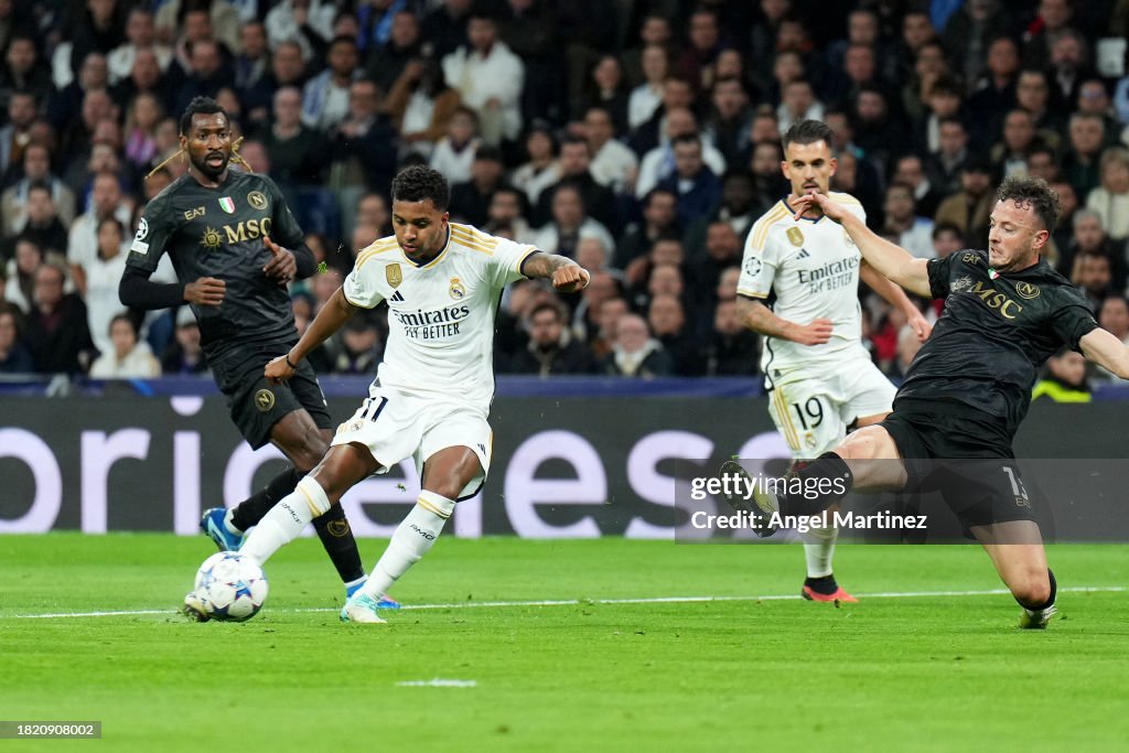 Real Madrid CF v SSC Napoli: Group C - UEFA Champions League 2023/24