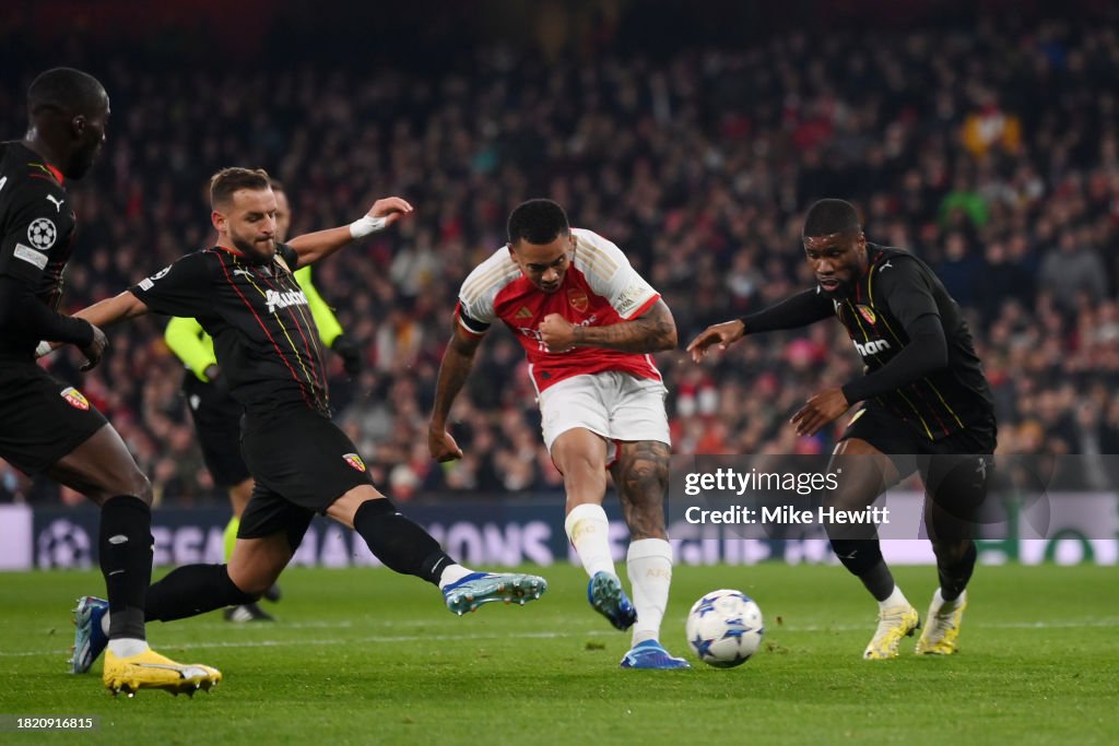 Arsenal FC v RC Lens: Group B - UEFA Champions League 2023/24