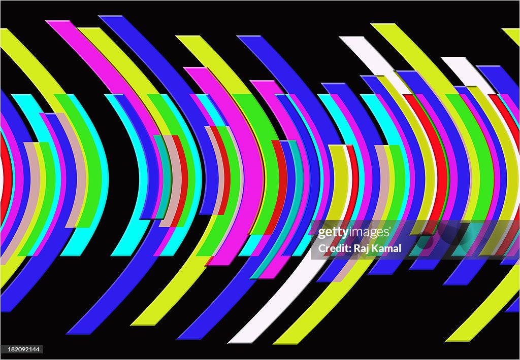 Curved Rectangular Shapescreative Design High-Res Vector Graphic ...
