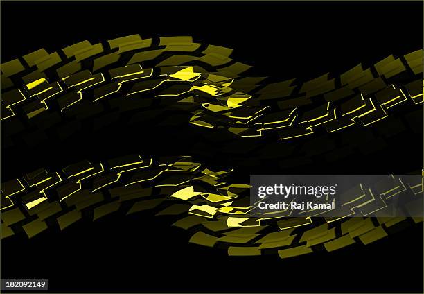 floating elements.creative design - green studio background stock illustrations