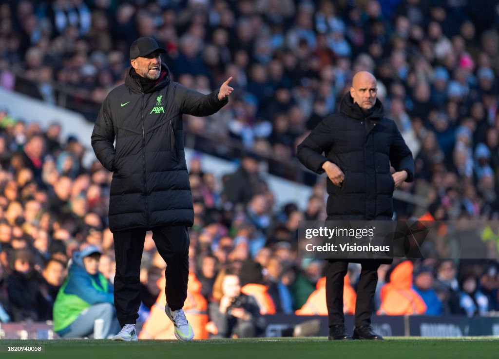 Guardiola and Klopp exchange compliments ahead of their final Premier League confrontation