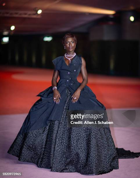 Los Angeles, CA Jodie Turner-Smith attends the 3rd Annual Academy Museum Gala at Academy Museum of Motion Pictures on December 03, 2023 in Los...