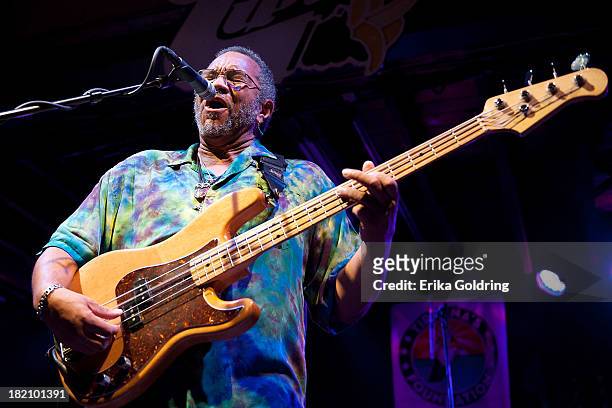 George Porter Jr. Of The Funky Meters performs at Tipitina's on September 27, 2013 in New Orleans, Louisiana.