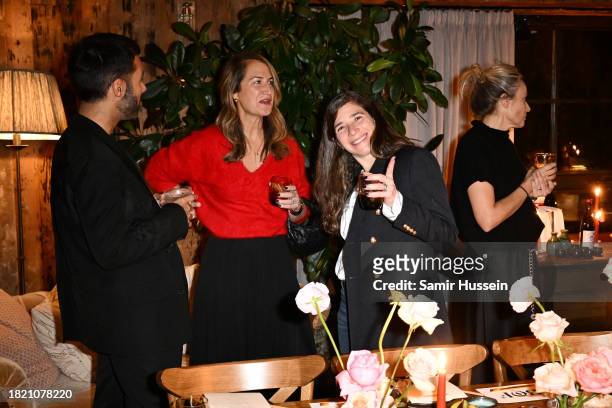 Libby Wadle and Mary Carmen Gasco-Buisson during #BoFVOICES at Soho Farmhouse on November 29, 2023 in Chipping Norton, England.