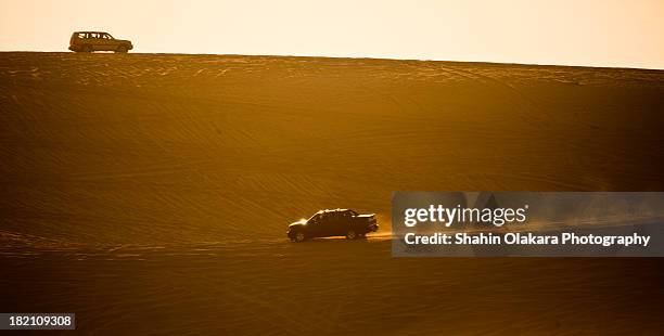 masaed sand dunes bashing - off highway vehicle stock pictures, royalty-free photos & images