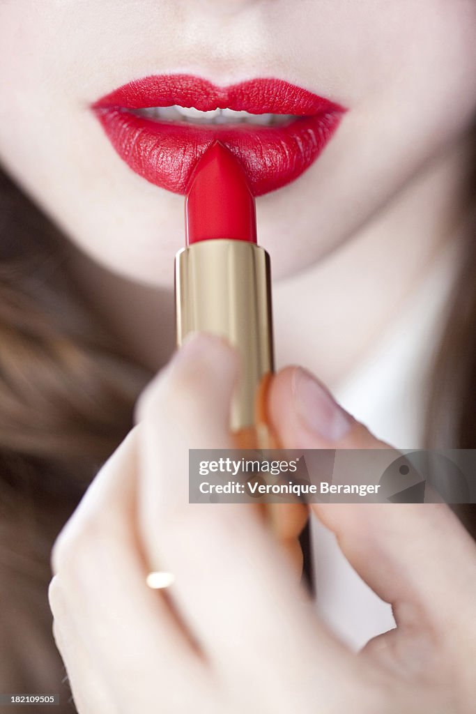 Lipstick step by step