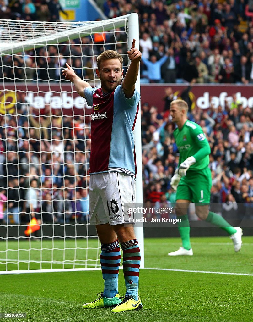 Aston Villa v Manchester City - Premier League