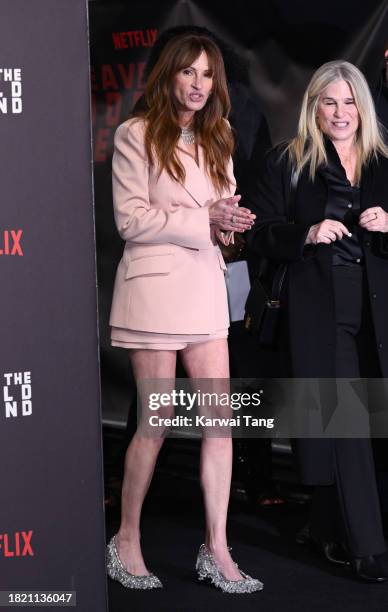 Julia Roberts attends the "Leave The World Behind" Special Screening at The Curzon Mayfair on November 29, 2023 in London, England.