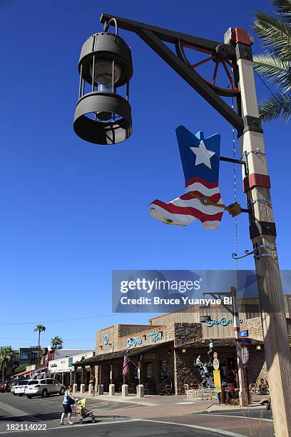 old town of scottsdale - old town scottsdale stock pictures, royalty-free photos & images