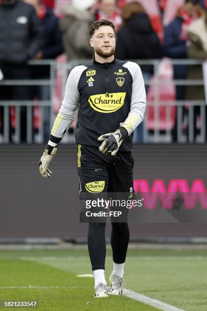 Gregoire COUDERT during the Ligue 1 Uber Eats match between Stade Brestois 29 and Clermont Foot 63 at Stade Francis Le Ble on December 3, 2023 in...