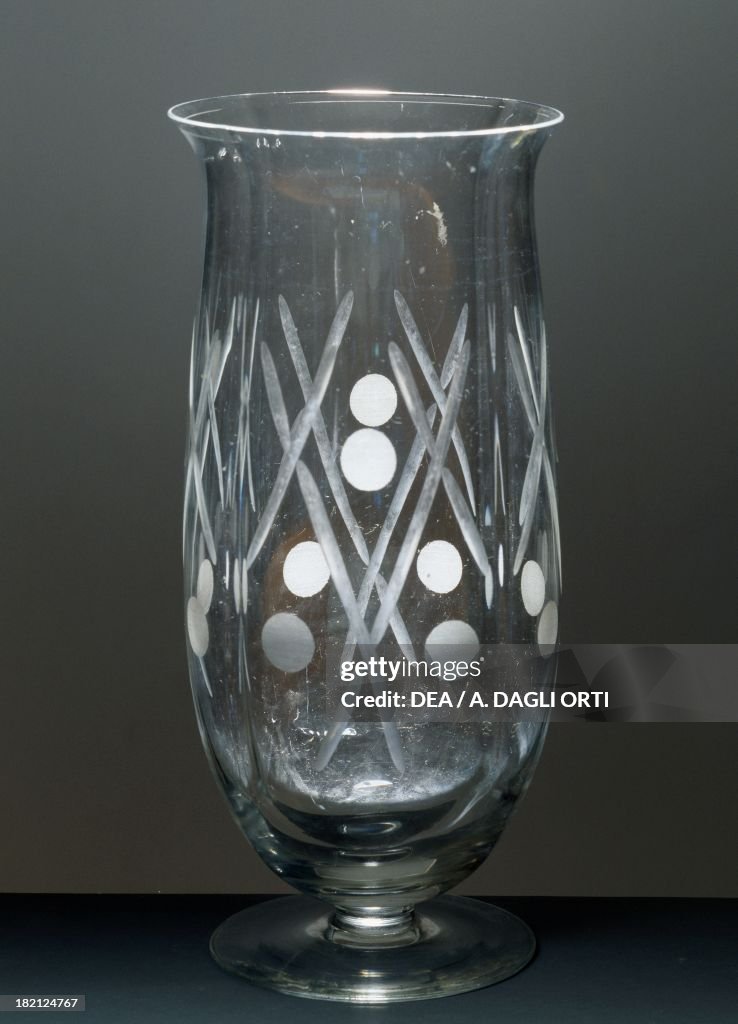 Crystal vase...