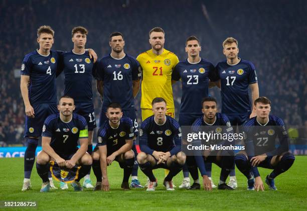 Scott McTominay, Jack Hendry, Scott McKenna, Zander Clark, Kenny McLean, Stuart Armstrong John McGinn, Greg Taylor, Callum McGregor, Jacob Brown and...