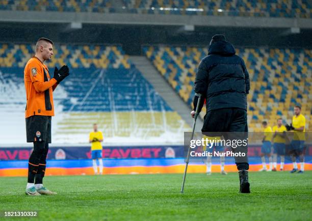 In Lviv, Ukraine, on December 3 serviceman Mykhailo Bakaliuk of the 47th Separate Mechanised Brigade, who was heavily wounded in the Zaporizhzhia...