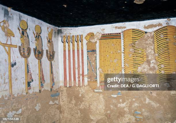 Interior of the Tomb of Ramesses III, also known as KV11, Valley of the Kings, Thebes . Egyptian Civilisation, Middle Kingdom, Dynasty XIX.