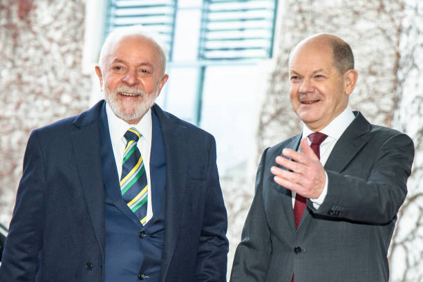 DEU: German Chancellor Scholz Meets Brazilian President Lula in Berlin