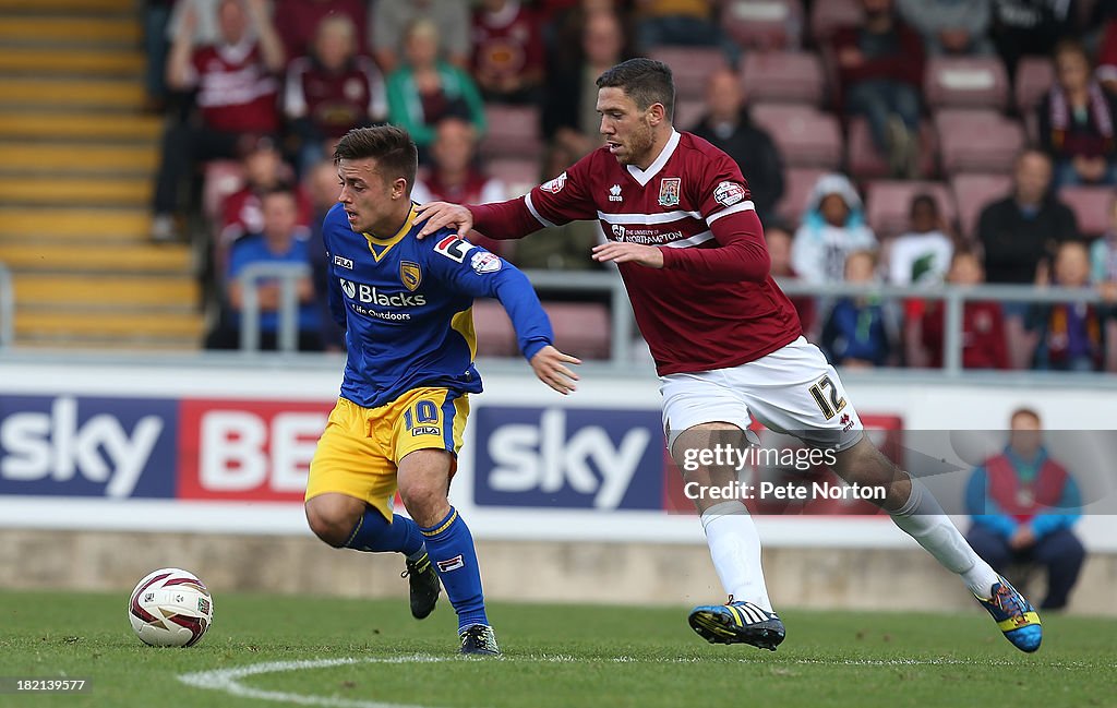 Northampton Town v Morecambe - Sky Bet League Two