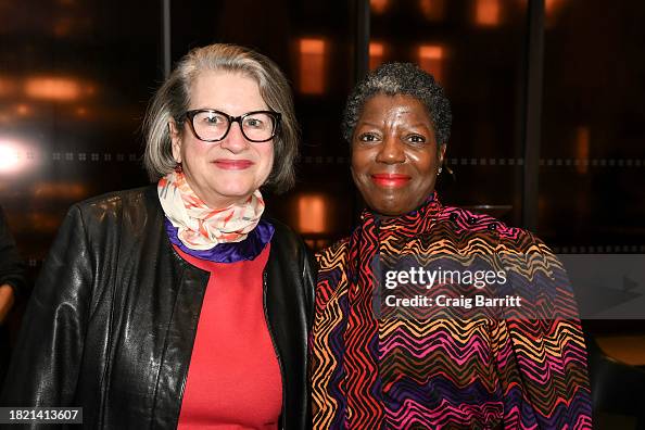 Eyerman Charlotte Eyerman and Thelma Golden attend the 2023 Dorothy & Lillian ...