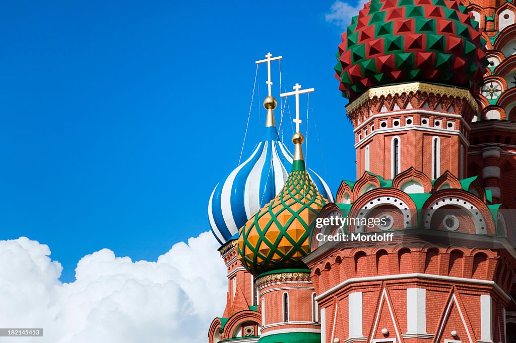 Kuppel der Basilius-Kathedrale in Moskau, Russland (XXXL