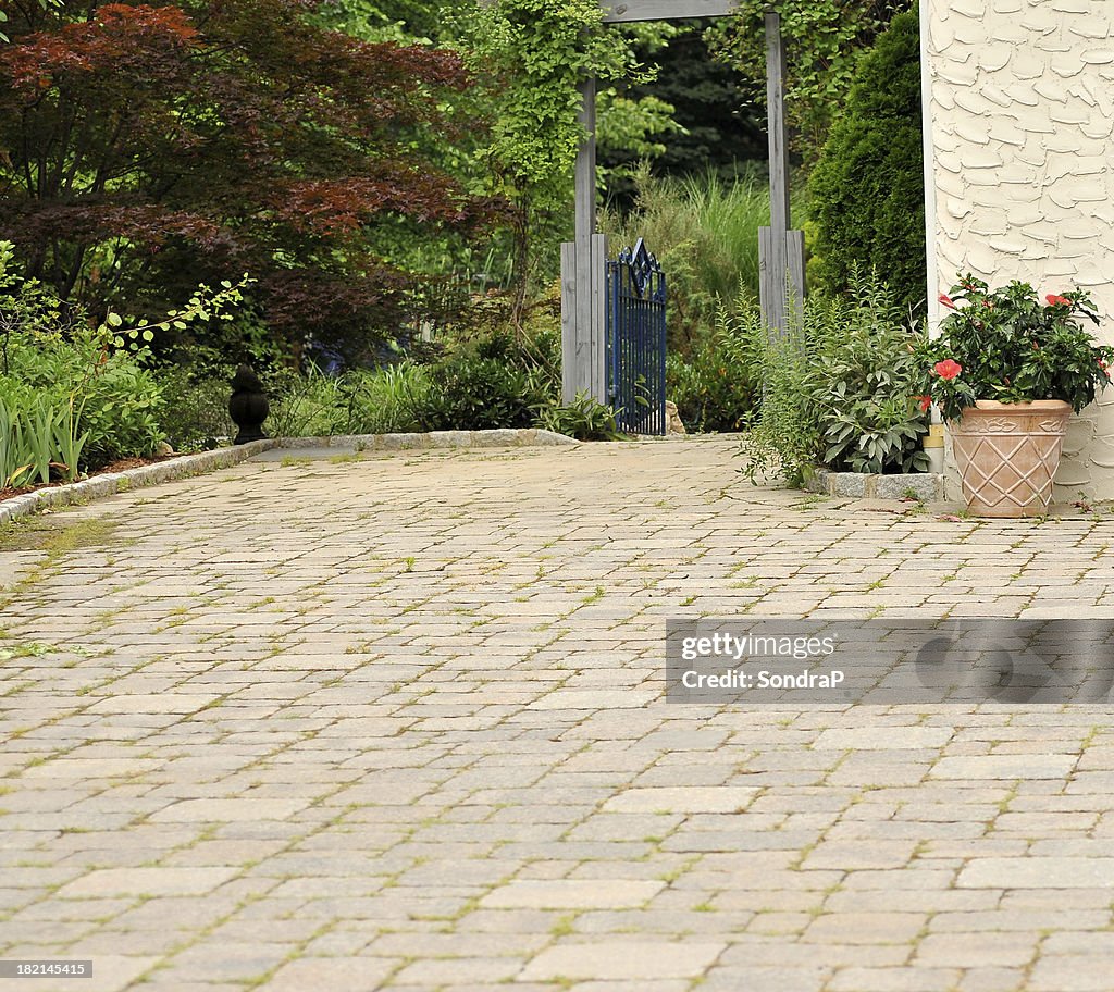 Custom Paved Driveway