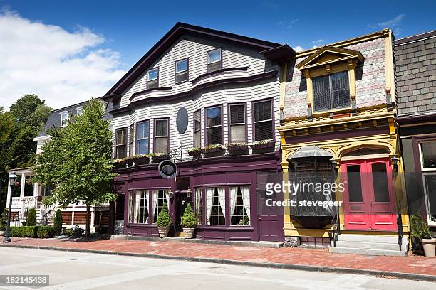 newport rhode island - rhode island homes stock pictures, royalty-free photos & images