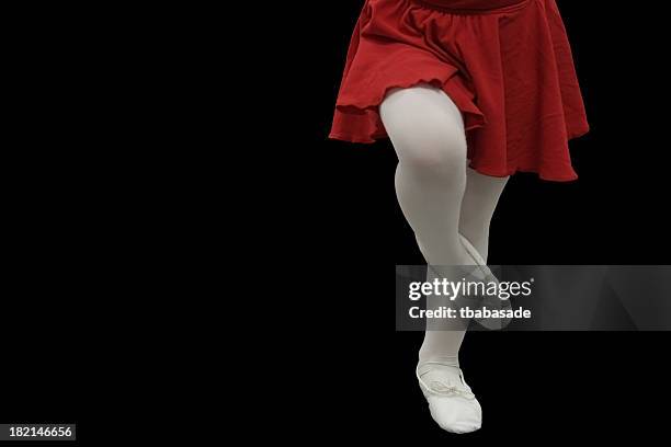 little dancer - nylon feet stock pictures, royalty-free photos & images