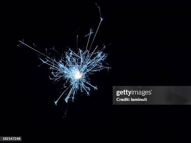 sparkler - vonk stockfoto's en -beelden