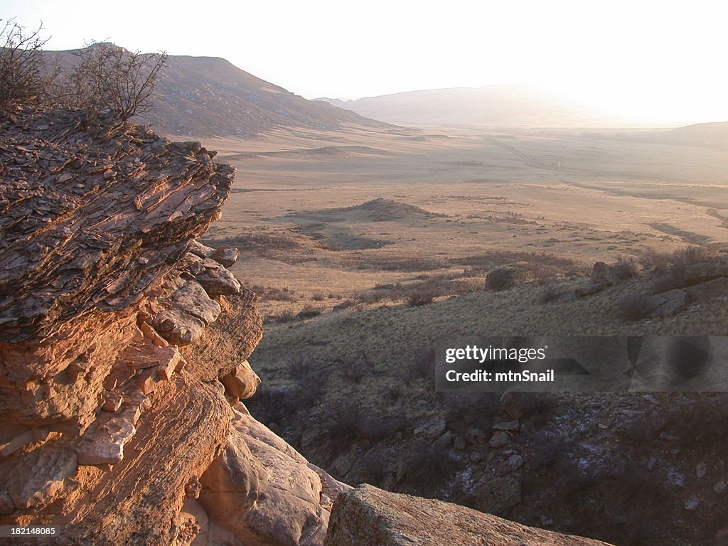 Rocks at Sunset
