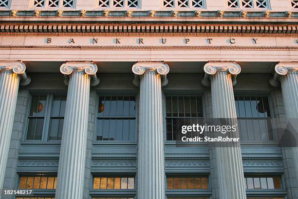 bankrott court courthouse, dayton, ohio - revival stock-fotos und bilder