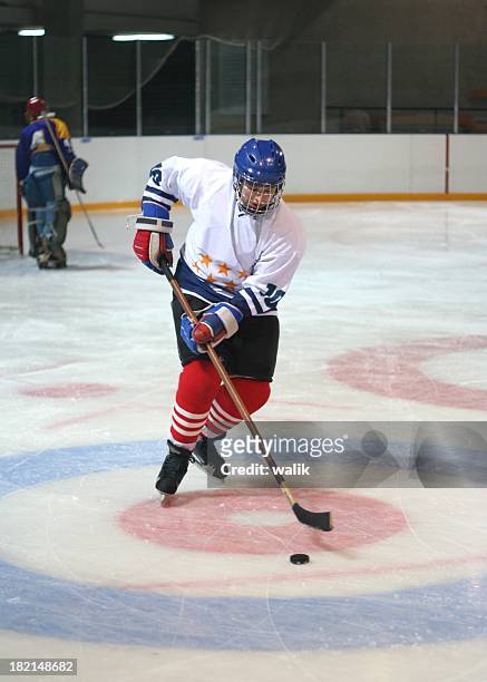 hockey-spieler - hockey player stock-fotos und bilder