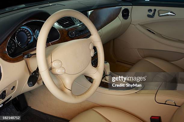 car interior - audi interior stock pictures, royalty-free photos & images