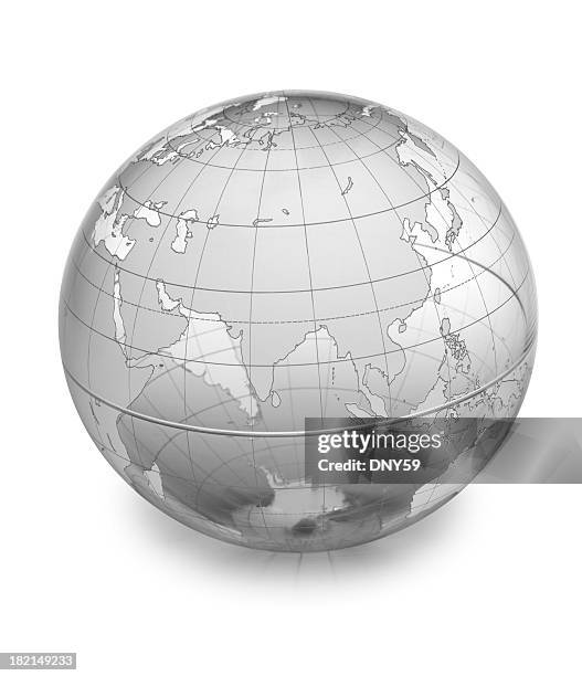 globe-asia - longitude stock pictures, royalty-free photos & images