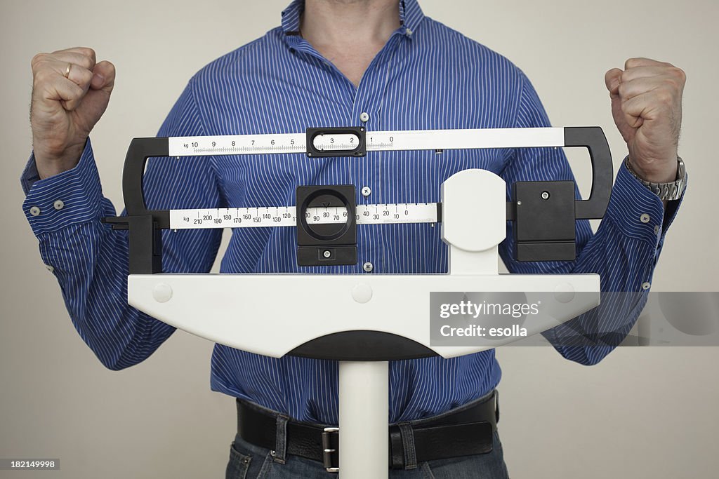 Victory in the weight scale